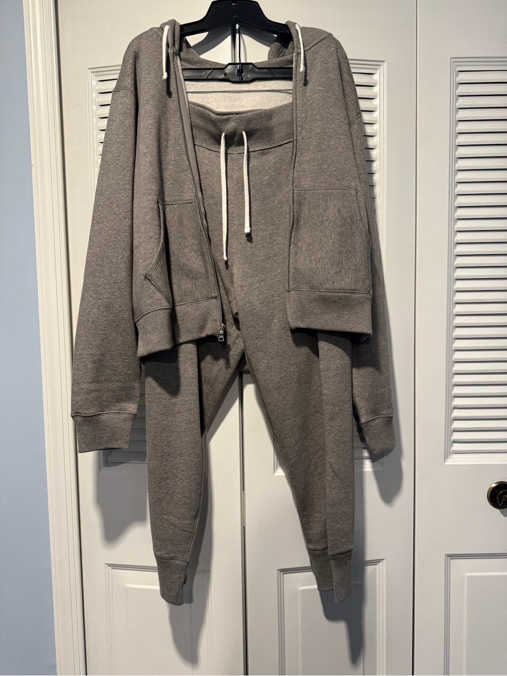 Ralph Lauren Polo Cozy Gray Hoodie and Sweatpants Set